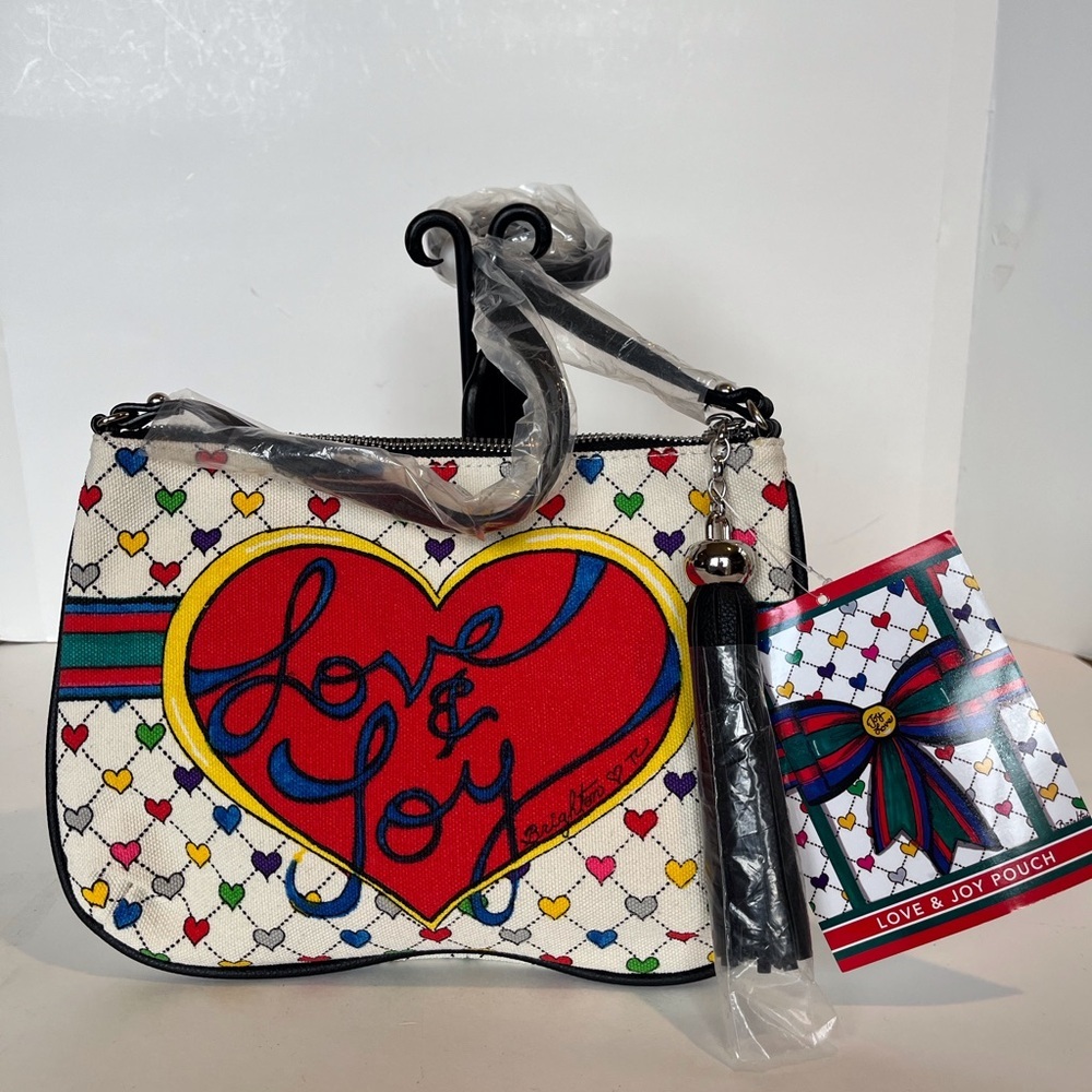 New With Tags Brighton Love & Joy Pouch Purse